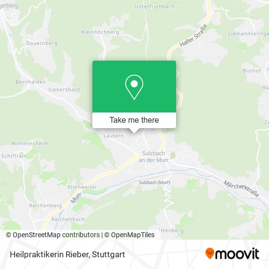Heilpraktikerin Rieber map