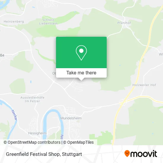 Карта Greenfield Festival Shop