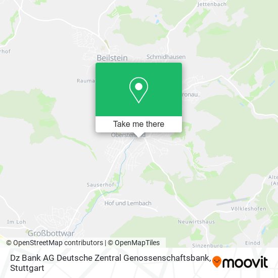 Dz Bank AG Deutsche Zentral Genossenschaftsbank map