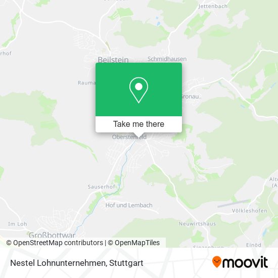 Nestel Lohnunternehmen map