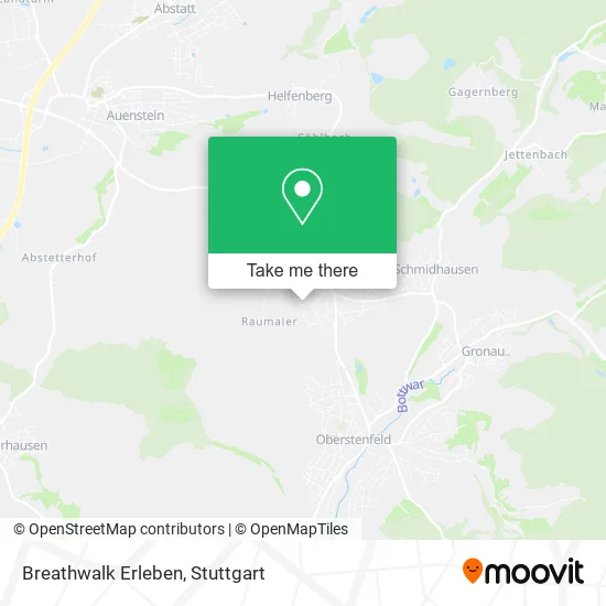 Карта Breathwalk Erleben