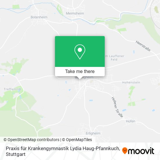 Praxis für Krankengymnastik Lydia Haug-Pfannkuch map