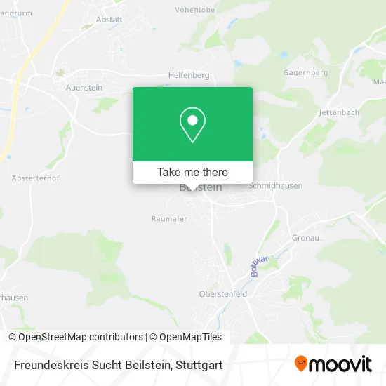 Карта Freundeskreis Sucht Beilstein