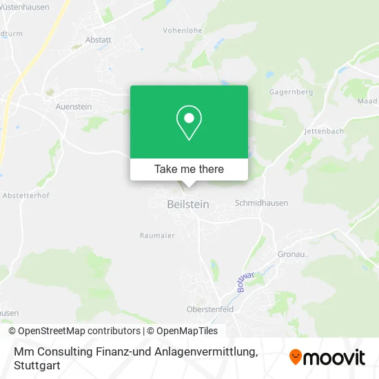 Карта Mm Consulting Finanz-und Anlagenvermittlung