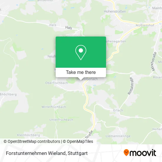Карта Forstunternehmen Wieland