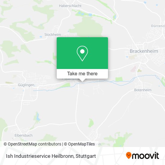 Ish Industrieservice Heilbronn map