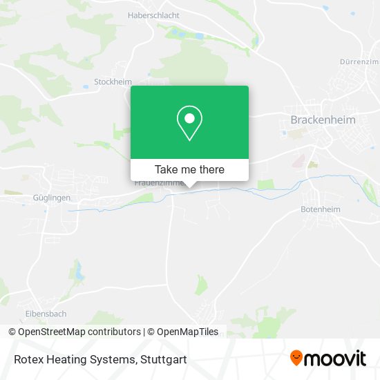 Rotex Heating Systems map