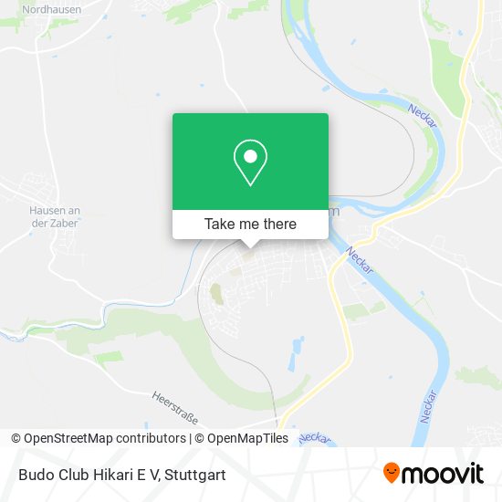 Budo Club Hikari E V map