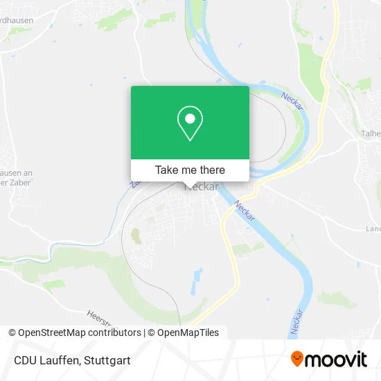Карта CDU Lauffen