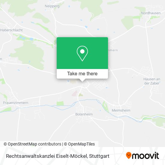 Rechtsanwaltskanzlei Eiselt-Möckel map