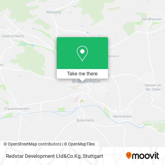 Redstar Development Ltd&Co.Kg map