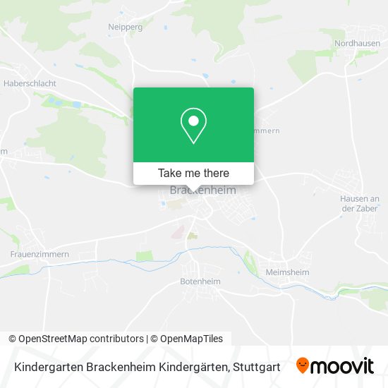 Kindergarten Brackenheim Kindergärten map