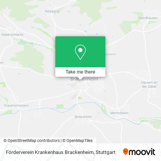 Förderverein Krankenhaus Brackenheim map