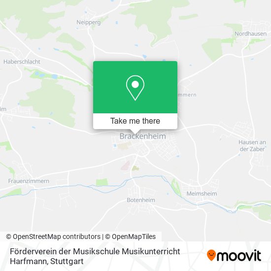 Förderverein der Musikschule Musikunterricht Harfmann map