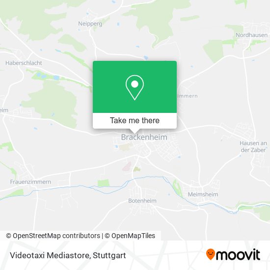 Videotaxi Mediastore map