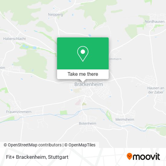 Fit+ Brackenheim map