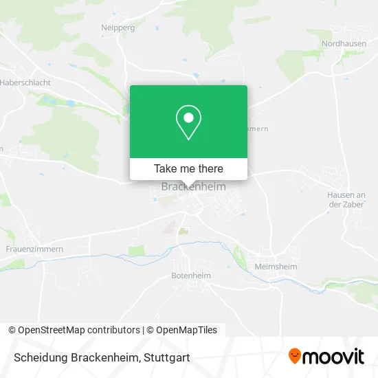 Карта Scheidung Brackenheim