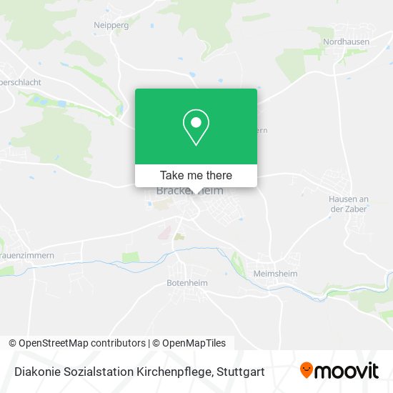 Diakonie Sozialstation Kirchenpflege map