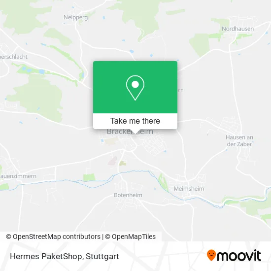 Карта Hermes PaketShop