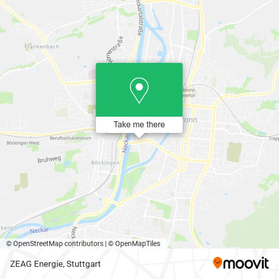 Карта ZEAG Energie