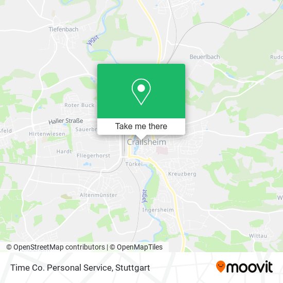 Карта Time Co. Personal Service