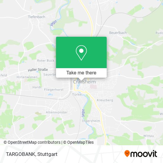 TARGOBANK map