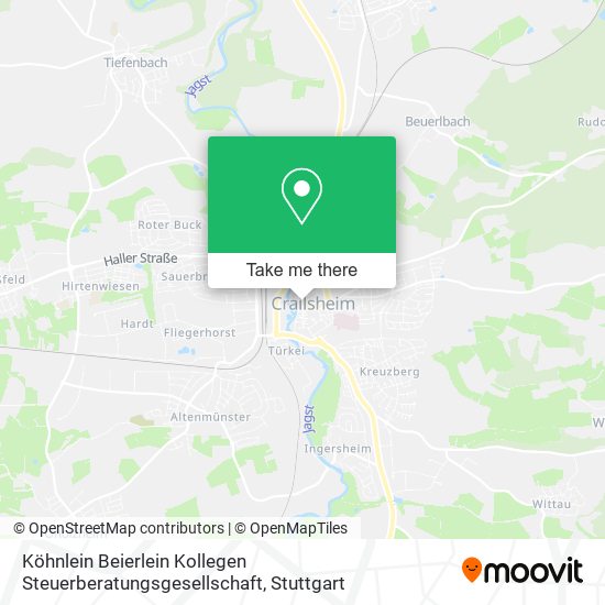 Köhnlein Beierlein Kollegen Steuerberatungsgesellschaft map