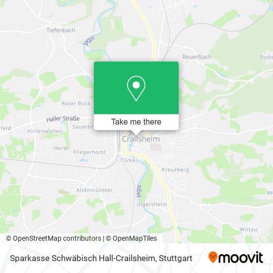 Sparkasse Schwäbisch Hall-Crailsheim map