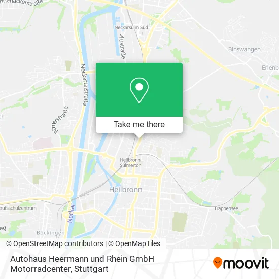 Карта Autohaus Heermann und Rhein GmbH Motorradcenter