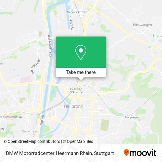 Карта BMW Motorradcenter Heermann Rhein