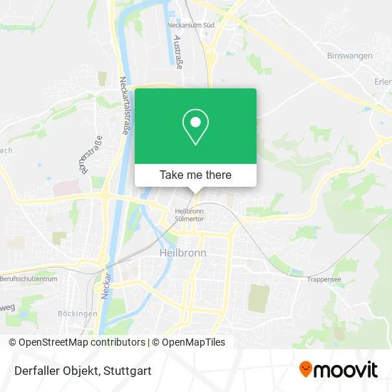 Карта Derfaller Objekt
