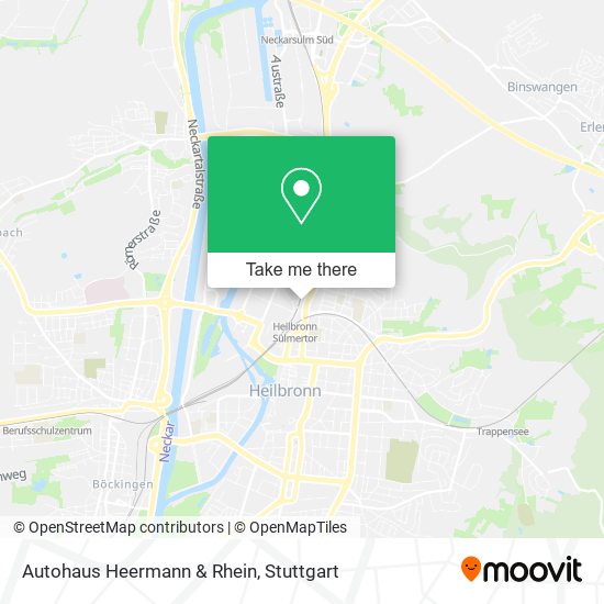 Autohaus Heermann & Rhein map