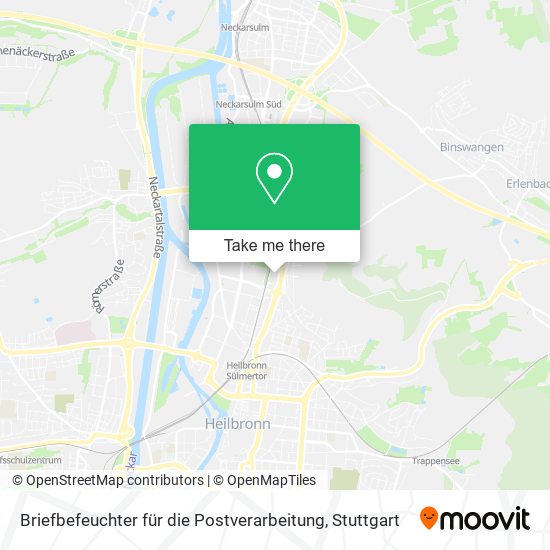 Карта Briefbefeuchter für die Postverarbeitung