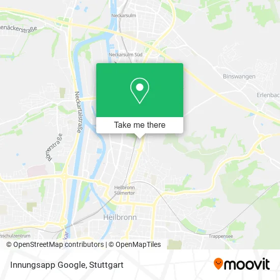 Карта Innungsapp Google