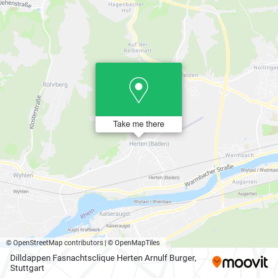 Dilldappen Fasnachtsclique Herten Arnulf Burger map