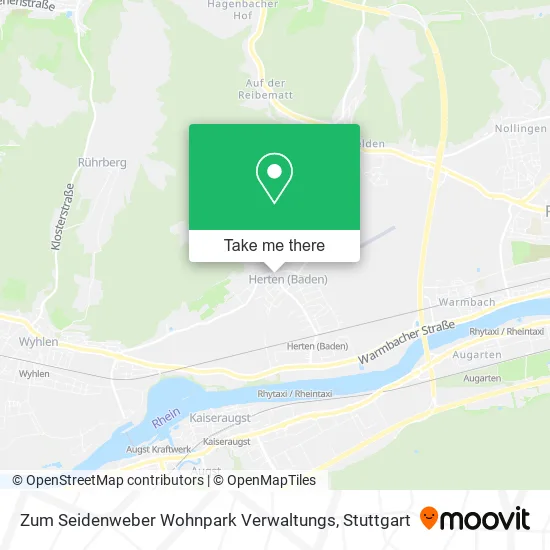 Карта Zum Seidenweber Wohnpark Verwaltungs