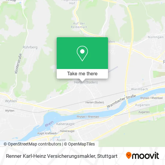 Карта Renner Karl-Heinz Versicherungsmakler