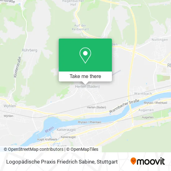 Карта Logopädische Praxis Friedrich Sabine