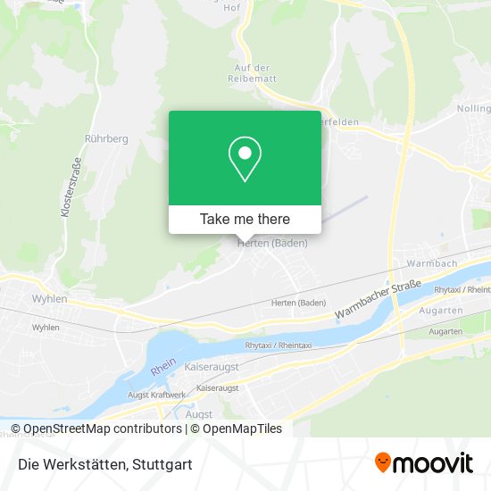 Die Werkstätten map
