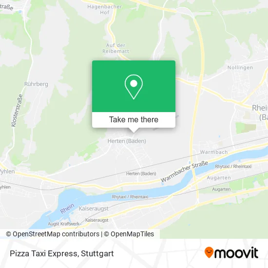Карта Pizza Taxi Express