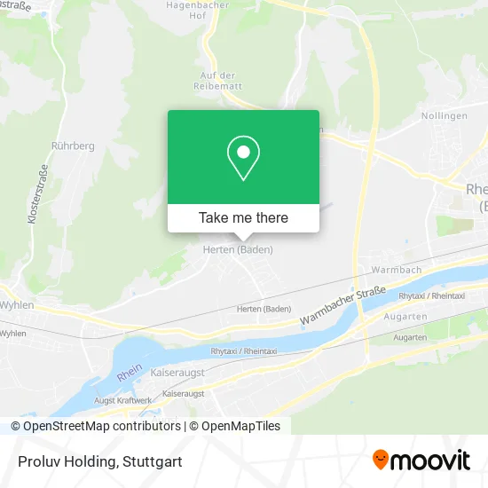 Карта Proluv Holding