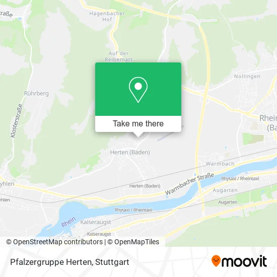 Карта Pfalzergruppe Herten