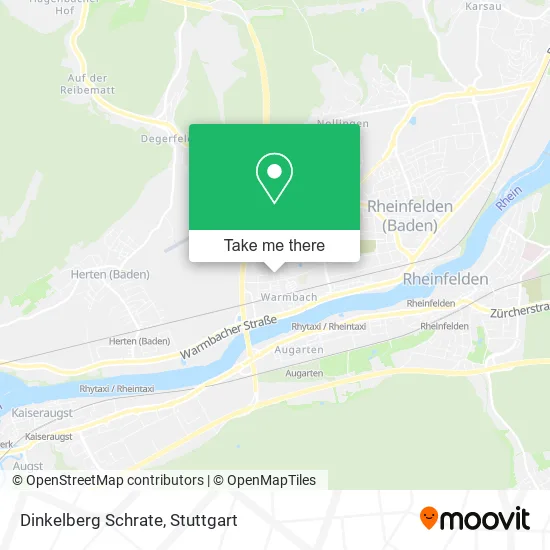 Карта Dinkelberg Schrate