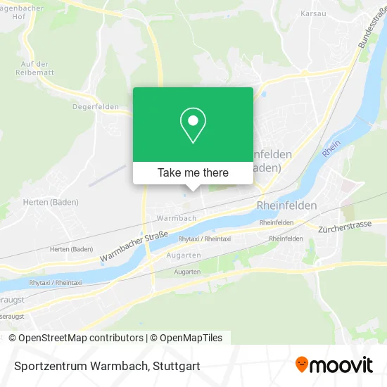 Карта Sportzentrum Warmbach