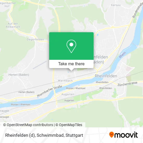 Карта Rheinfelden (d), Schwimmbad
