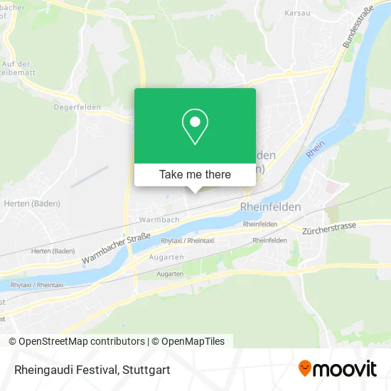 Карта Rheingaudi Festival
