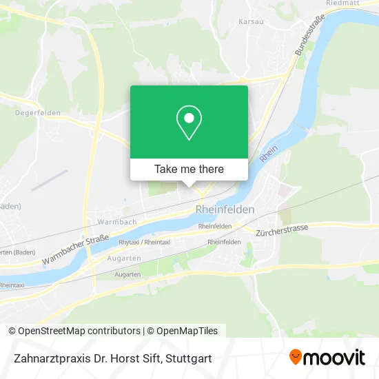 Карта Zahnarztpraxis Dr. Horst Sift
