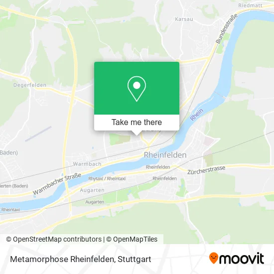 Карта Metamorphose Rheinfelden