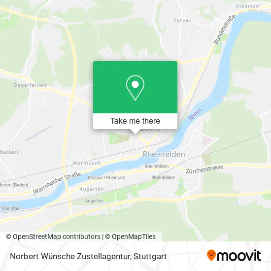 Карта Norbert Wünsche Zustellagentur