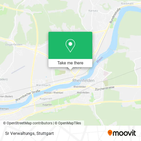 Карта Sr Verwaltungs